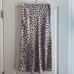 Midi skirt animal print Sz Med